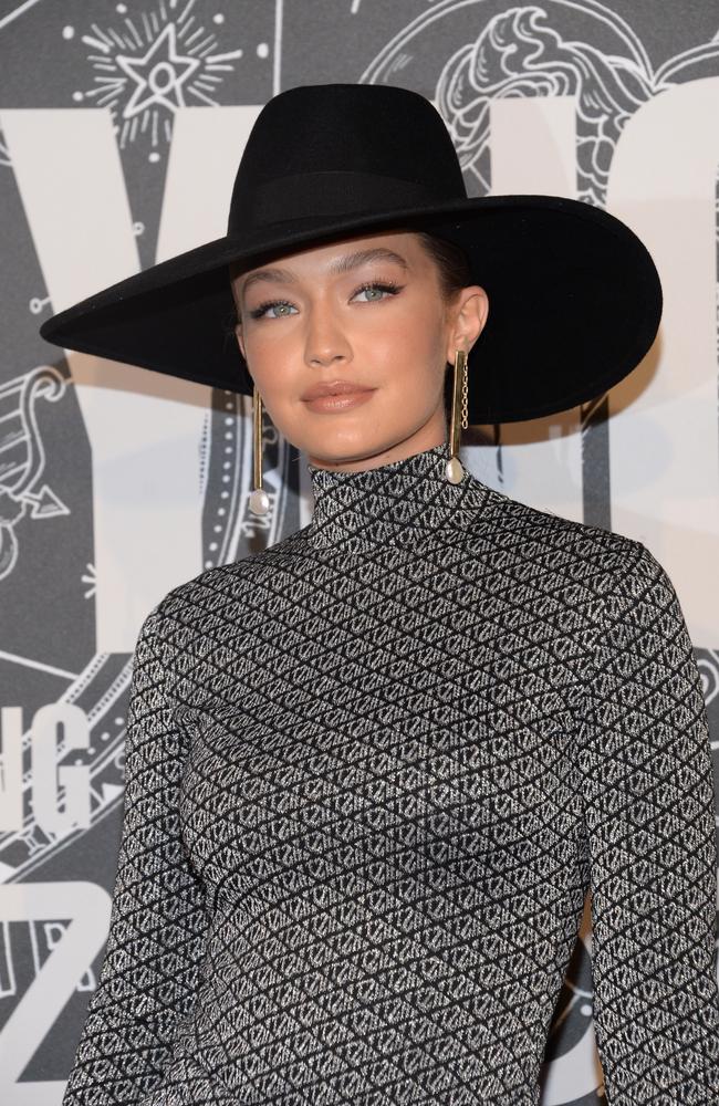 Gigi Hadid wearing TOMMYXZENDAYA. Picture: Getty Images