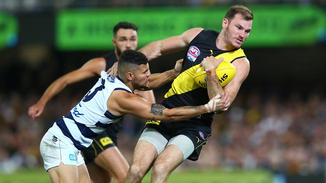 Kamdyn McIntosh finished fourth in Richmond’s best and fairest. Picture: Getty Images