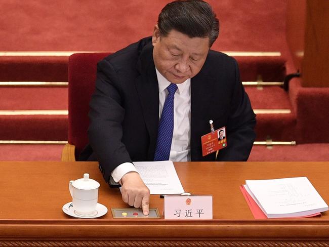 Chinese President Xi Jinping. Picture: AFP