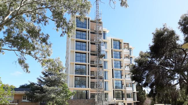 250 East and Pajo Projects' 250 East Terrace apartment project at 250 East Terrace, Adelaide. Picture: Giuseppe Tauriello