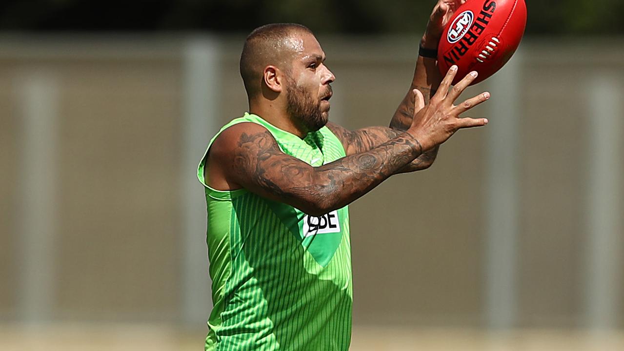 Lance Franklin could play next week. Picture: Mark Metcalfe