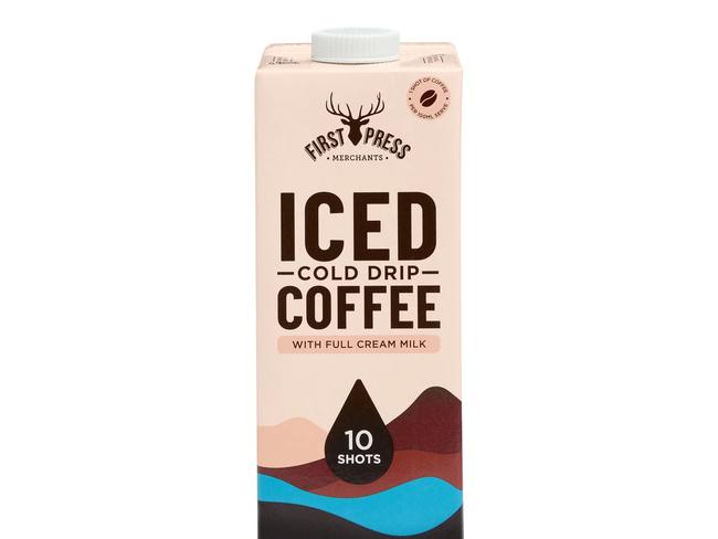 EMBARGO FOR TWAM, 05 OCTOBER 2024. FEE MAY APPLY. Iced Cold Drip Coffee With Full Cream Milk (8 pk). Photo: Supplied