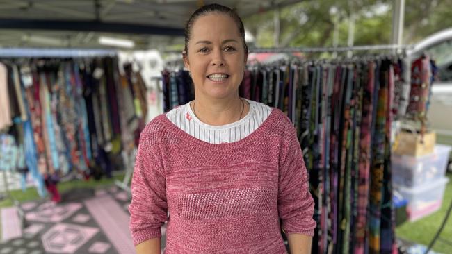 Narelle Figg, of Idalia, is a market store holder who believes parking fees at The Strand was "greedy" and not in the interest of the community.