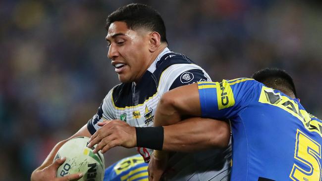 Can the Roosters put the brakes on a rampaging Jason Taumalolo? (Matt King/Getty Images)