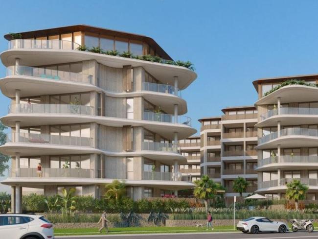 The proposed six-storey apartment complex for Beach Rd, Batemans Bay, has a staggering price tag of $31m.