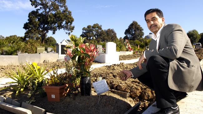 Wasim Raza raised his concerns about a predicted shortage of Muslim burials spaces at Rookwood Cemetery back in 2007 when he was secretary of the Muslim Cemetery Trust. Picture: Amos Aikman