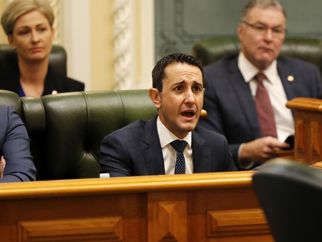 Opposition Leader David Crisafulli said the government was trivialising the crisis. Picture: NCA NewsWire / Josh Wonning