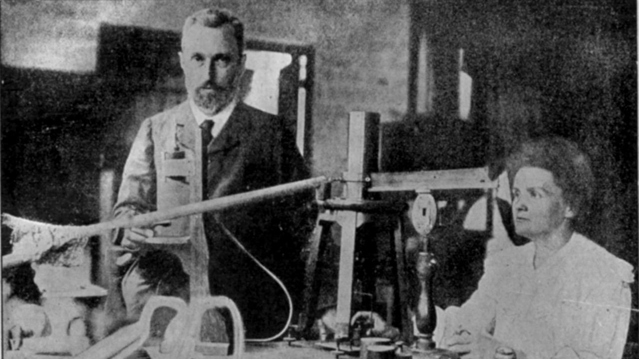Marie Curie created the element with her husband Pierre in 1898, marketing it as ’beautiful radium’. Picture: Chronicle
