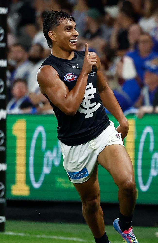 Carlton destroyed North Melbourne. Picture: Getty Images