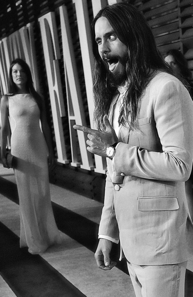 Jared Leto attends the 2015 Vanity Fair Oscar Party. Picture: Larry Busacca/Getty
