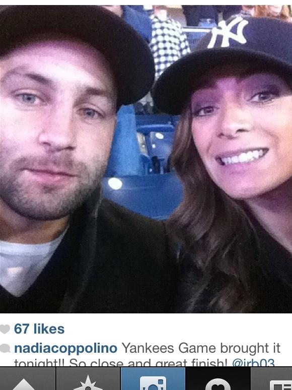 Nadia Coppolino and Jimmy Bartel in NYC back in 2013. Picture: Instagram