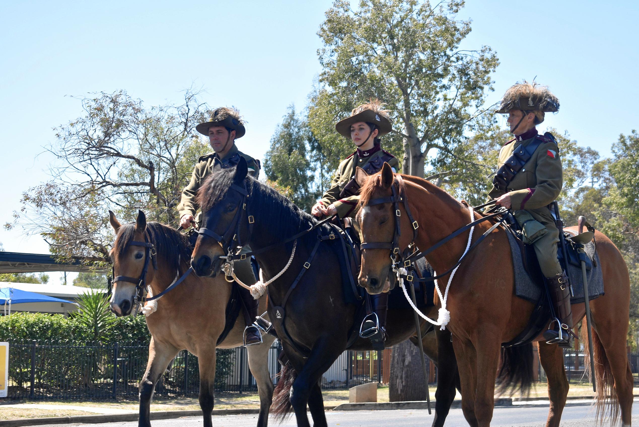 Roma Light Horse Brigade. Picture: Jorja McDonnell