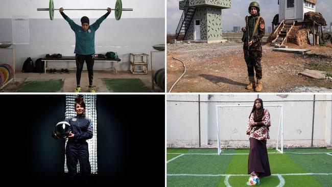 Split pic of international womens day