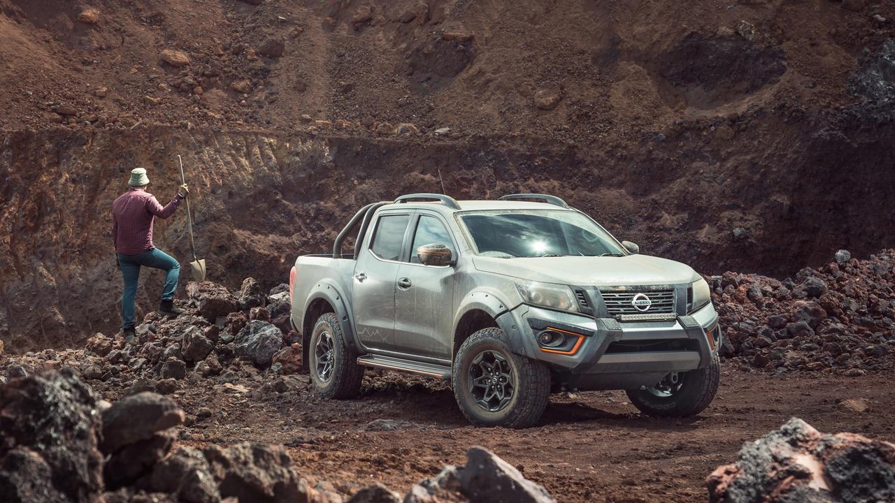 Nissan kept dogs in mind when designing the tray on the Navara ute,