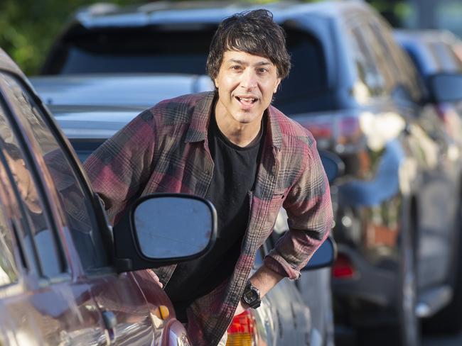 Comedian Arj Barker asked a breastfeeding mother to leave his show. Picture: Rob Leeson