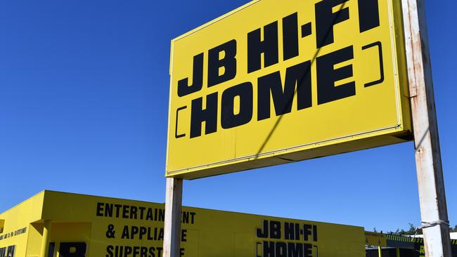 UBS analyst Ben Gilbert said JB Hi-Fi, Premier Investments, Adairs, and Kogan.com were the major retail groups best positioned to take advantage of the changing landscape. Picture: Darren England