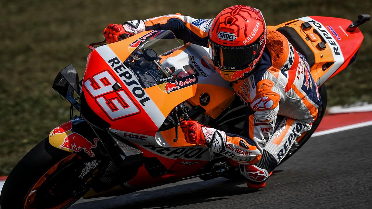 Marc Marquez is back.