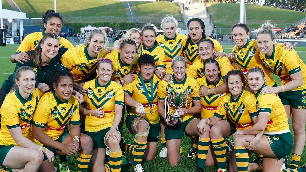 Australian Jillaroos have defeated the Kiwi Ferns.