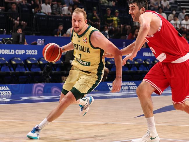 Joe Ingles is chasing a fifth Olympic berth. Picture: Getty Images