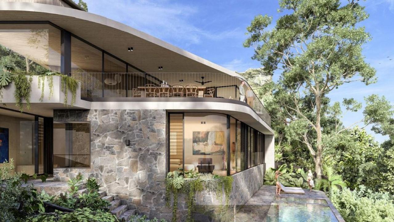 The plans show the house would exceed the current height limits by 600mm.
