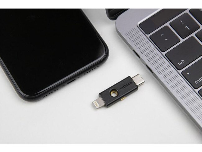 Yubico has added the YubiKey 5Ci security key with both a USB-C and Apple Lightning connector to its series 5 key lineup