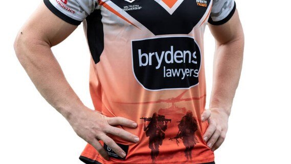 The image has sparked a furore. Photo: Wests Tigers