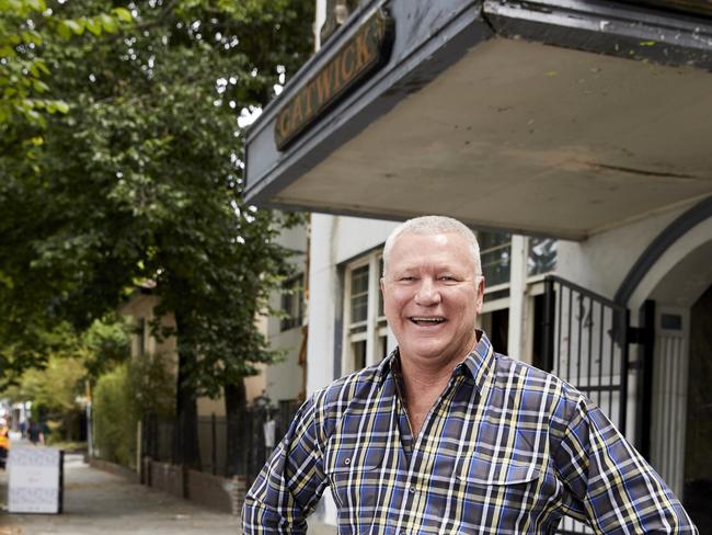 Scott Cam at the Gatwick hotel in St Kilda before that 2018 season.