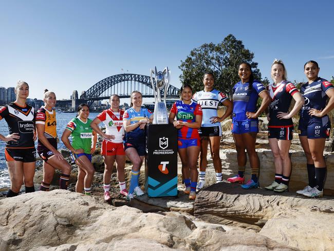 Peter V’landys has revealed a potential poaching raid to help deliver an 18-team NRLW competition. Picture: Richard Dobson