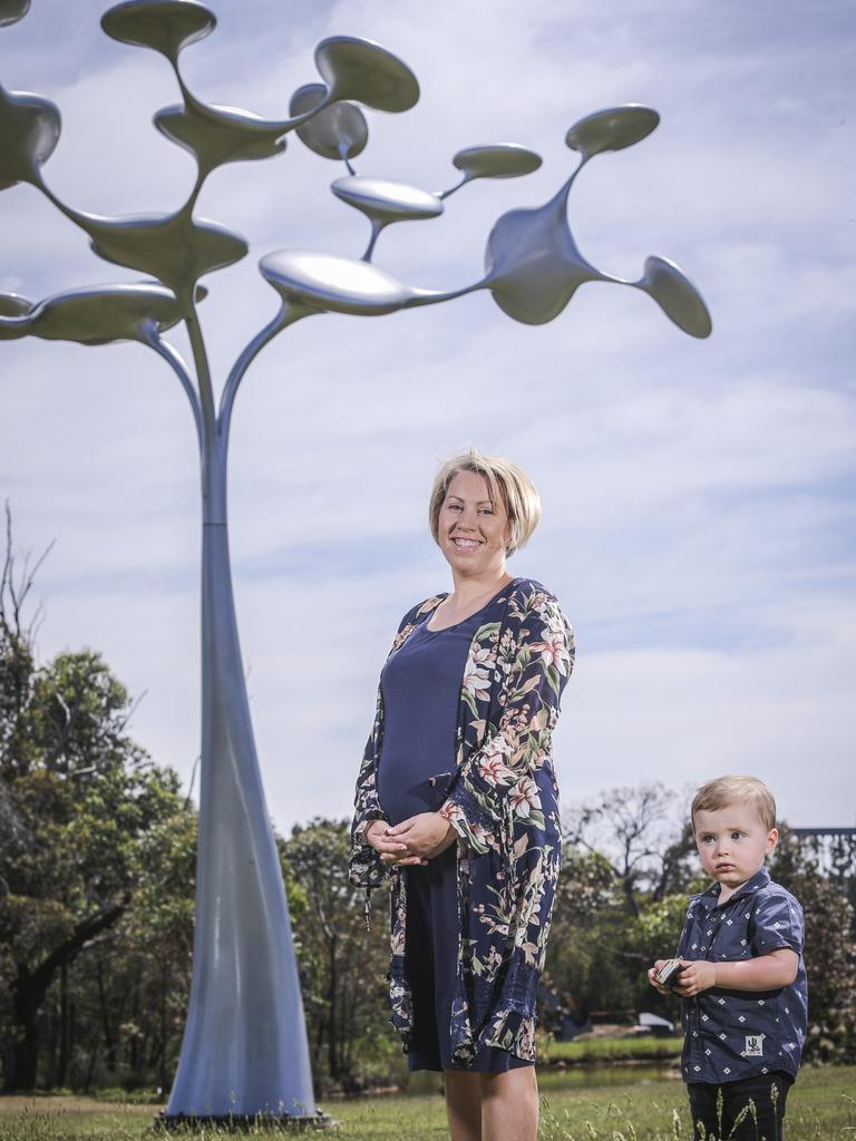 Emma Currie shares some of her favourite places for family fun on the peninsula. Pictured with her son Charlie, 2. Photo: Wayne Taylor