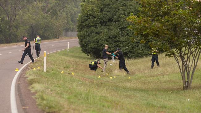 Human remains were found on the Stuart Highway, Coolalinga.