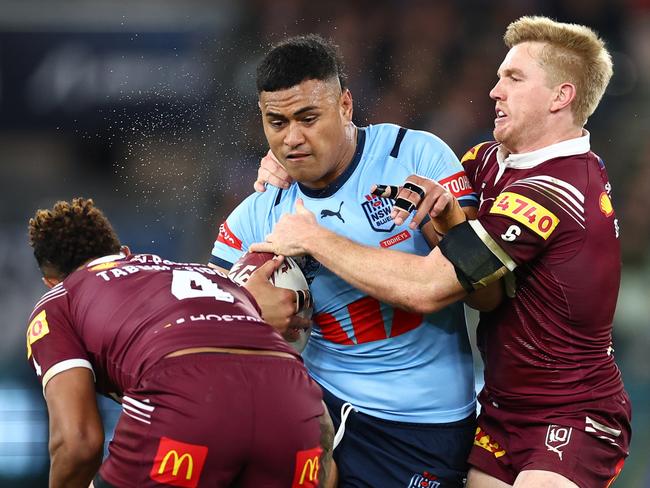 Haumole Olakau'atu was not selected for game three of State of Origin. Picture: Quinn Rooney