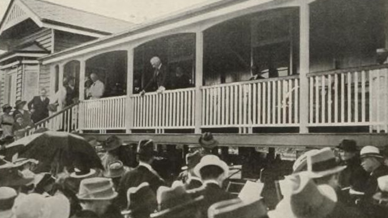 Kingaroy Hospital Extension Opening, 13 September 1919. A pivotal event marking progress in the region’s healthcare facilities. Source: Unknown