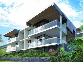 PROVING POPULAR: An artist’s impression of Pacific Rise at Coolum Beach. 