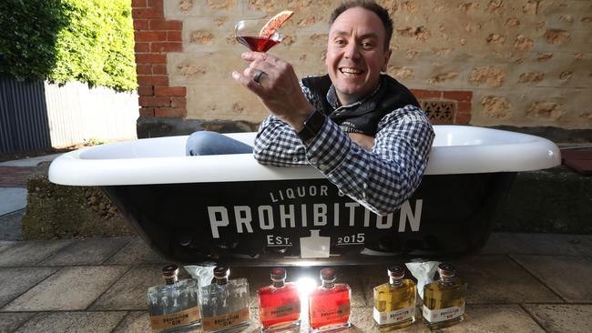 Prohibition Liquor Co-owner Adam Carpenter. Picture: Tait Schmaal.