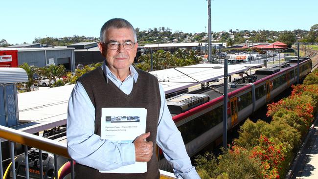 Rail Back on Track's Robert Dow. Picture: Peter Cronin