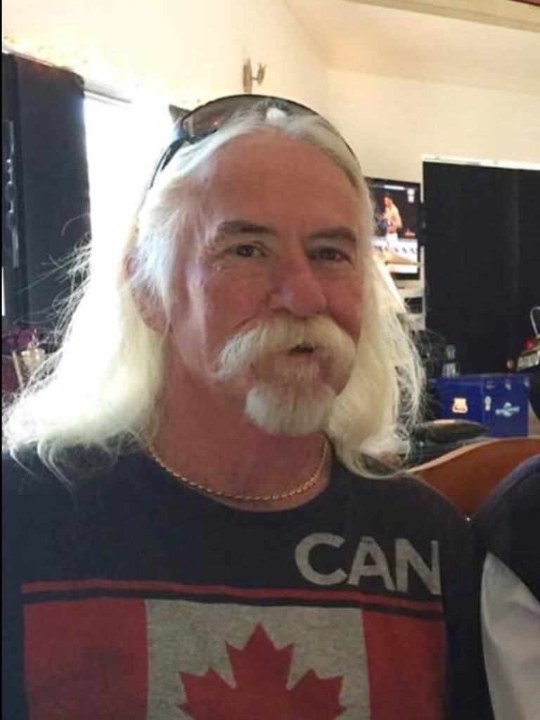 Descendants bikie founder Perry Mackie.