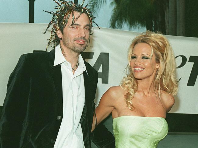 Lee was married to Pamela Anderson from 1995 to 1997.