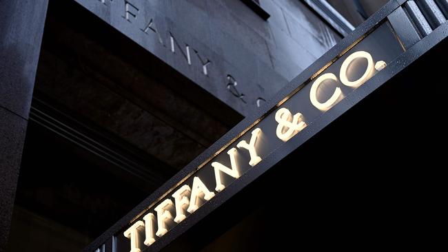 Tiffany &amp; Co’s 5th Avenue store in New York. Picture: AFP