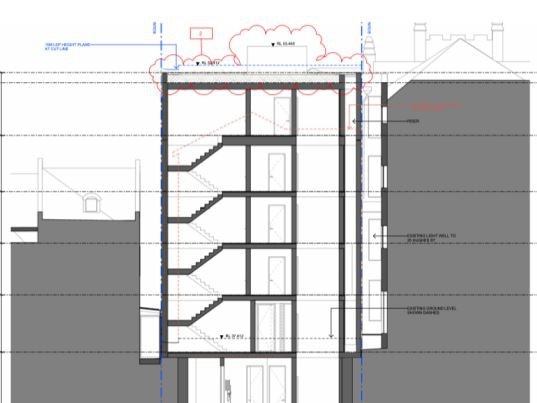 Design plans for the five-storey building. Picture: City of Sydney