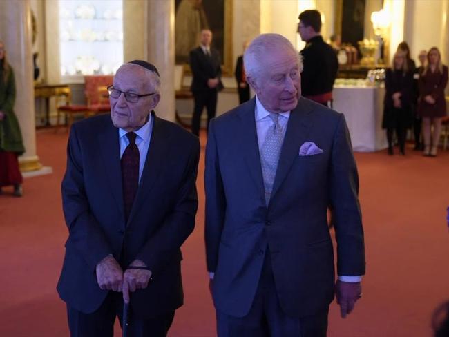 King Charles lights a candle to mark Holocaust Memorial Day