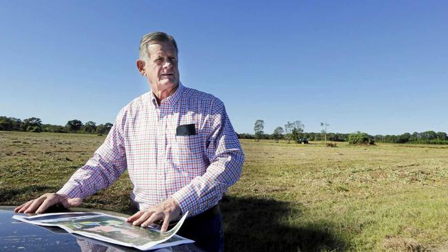 Leda Holdings Regional Manager - Resident, Reg van Rij, on the proposed Kings Forest site. Picture: Scott Powick