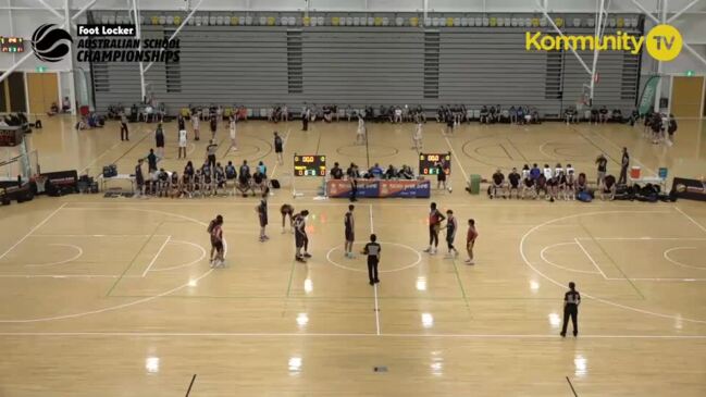 Replay: Basketball Australia School Championships Day 2 - (M) Trinity College v The Southport School