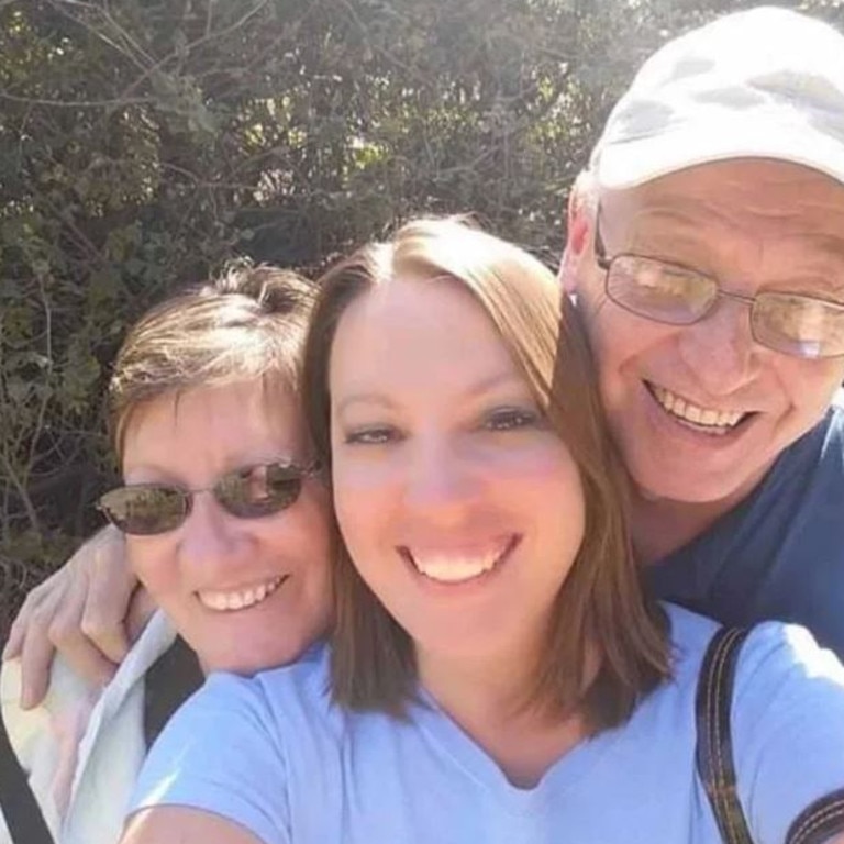 Kendra, pictured with her parents, was diagnosed with vaginismus. Picture: PA REAL LIFE