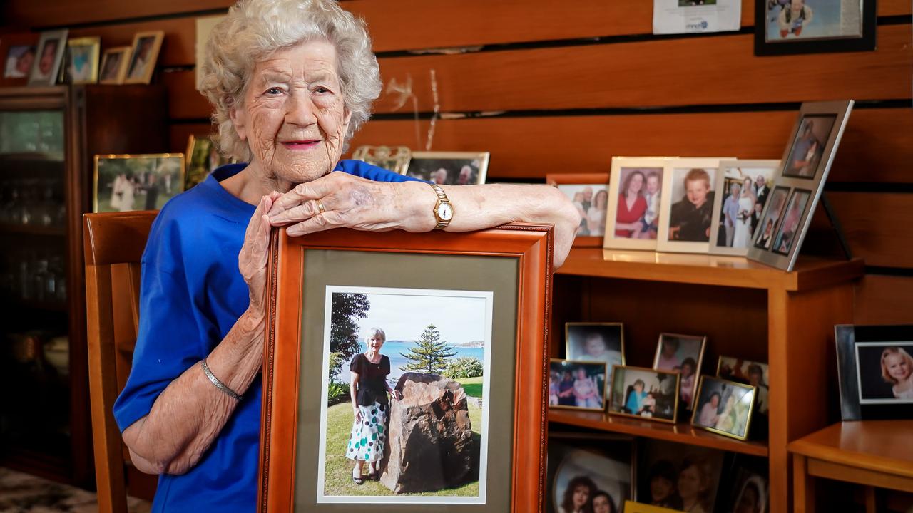 Irene O’Shea is raising money for MND. Ms O’Shea’s daughter Shelagh (in the photo) died of MND 10 years ago. Picture: AAP