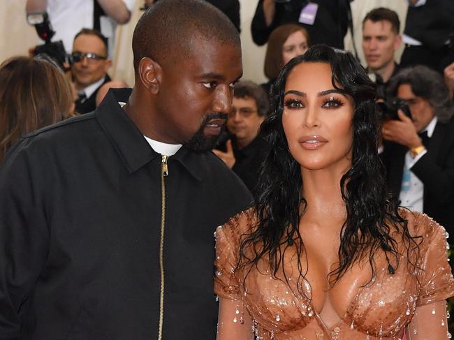 Kim Kardashian addressed her Kanye West marriage drama on Keeping Up With the Kardashians’ final season, despite saying she didn’t want to talk about it. Picture: AFP