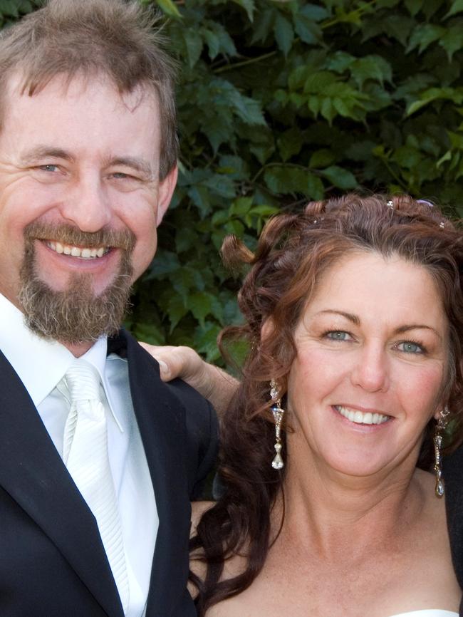 Raymond and Jennie Kehlet on their wedding day. Picture: Supplied