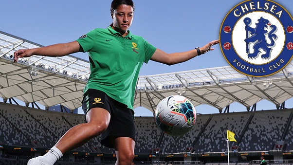 Matildas star Sam Kerr is linked with Chelsea.