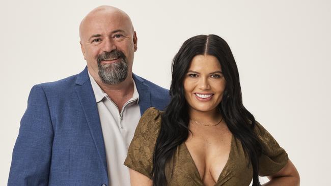 Gold Coasters Shane and Kayla Smith from reality show My Mum Your Dad 2022. Picture: Supplied.