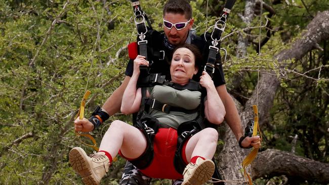 Fiona O'Loughlin was a rare bright spot in this year’s cast of I'm A Celebrity ... Get Me Out Of Here. (Pic: Channel 10)