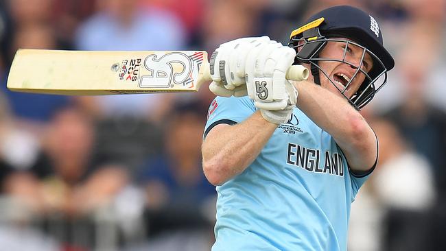 England captain Eoin Morgan set a new world record for ODI sixes when he smashed 17 against Afghanistan at Old Trafford on Tuesday night.